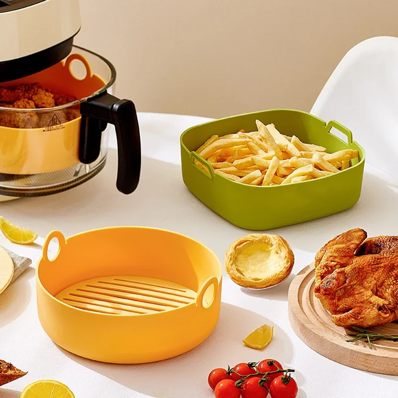 Air Fryer Silicone Pot Liner - Fodere per friggitrice ad aria rotonde