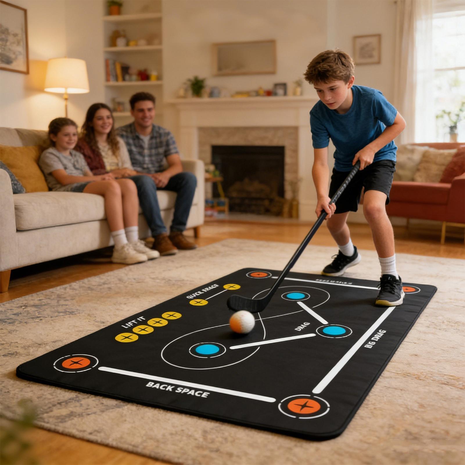 Home Appliances - Tappetino Antiscivolo per Allenamento Hockey, Trainer