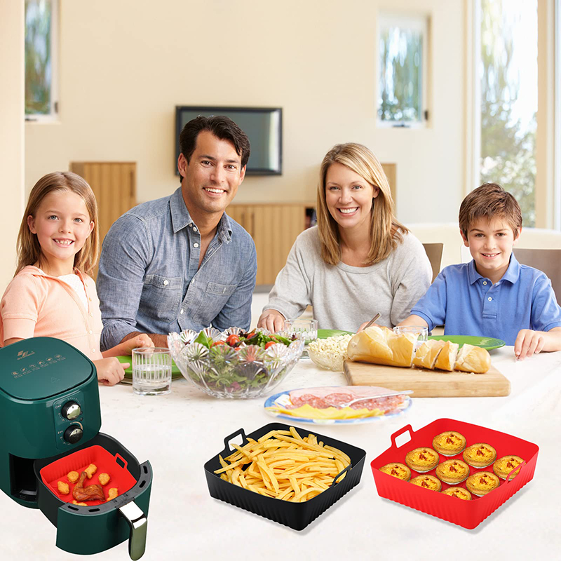 Stampi quadrati per friggitric - Air Fryer Silicone Pot Liner recensione e prezzo