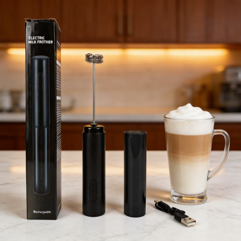Montalatte Elettrico Portatile - Electric Milk Frother Handheld recensione e prezzo