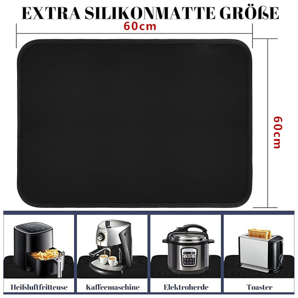 Tappetino nero per friggitrice - Kitchen Appliances recensione e prezzo